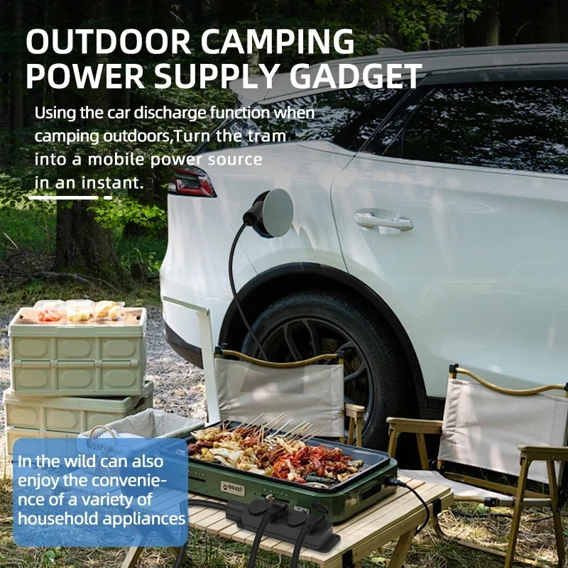 Portable 16A 4KW Electric Car  - đánh giá và giá Ac Outdoor Power