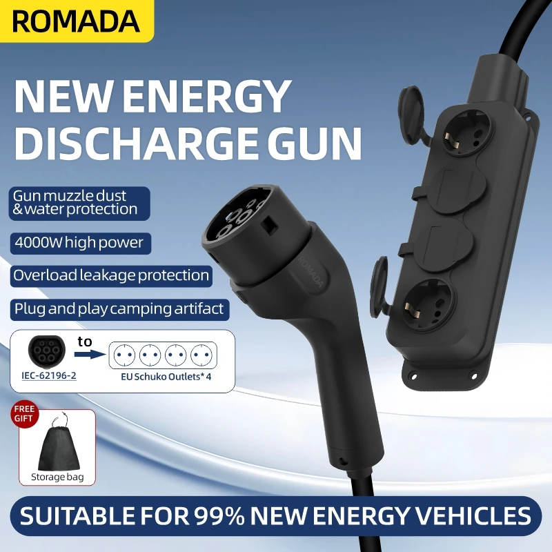 Portable 16A 4KW V2L Cable Ele - đánh giá và giá Ac Outdoor Power